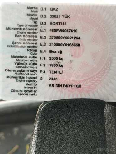 GAZ 33021 2000, 200,000 km - 2.4 l - Bakı
