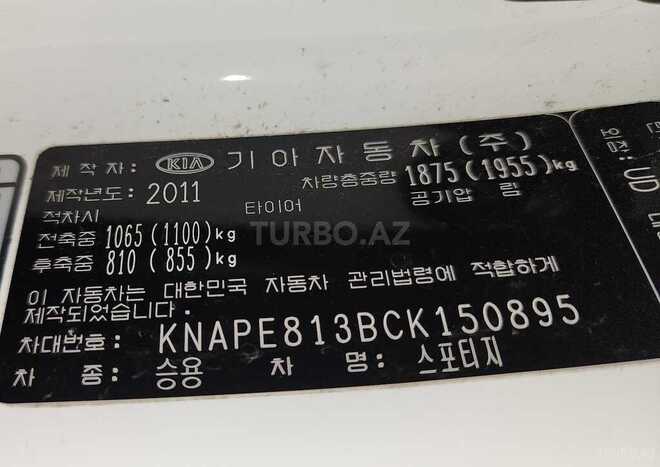 Kia Sportage 2011, 108,960 km - 2.0 l - Bakı