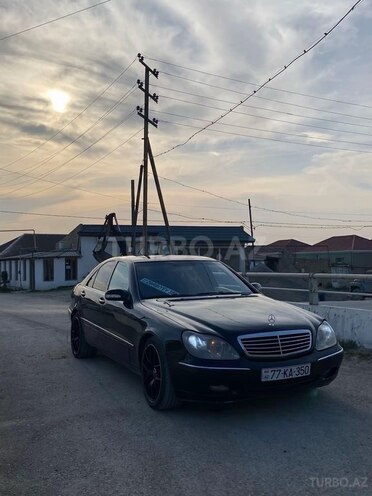 Mercedes S 320 2001, 380,000 km - 3.2 l - Bakı