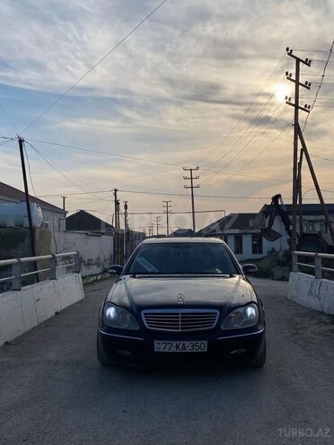 Mercedes S 320 2001, 380,000 km - 3.2 l - Bakı