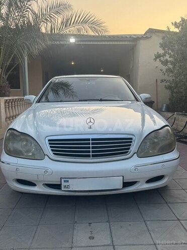 Mercedes S 320 2001, 445,200 km - 3.2 l - Bakı