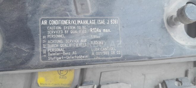 Mercedes C 220 1998, 455,563 km - 2.2 l - Balakən