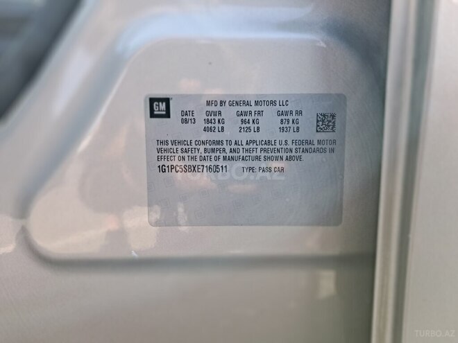 Chevrolet Cruze 2013, 230,000 km - 1.4 l - Bakı