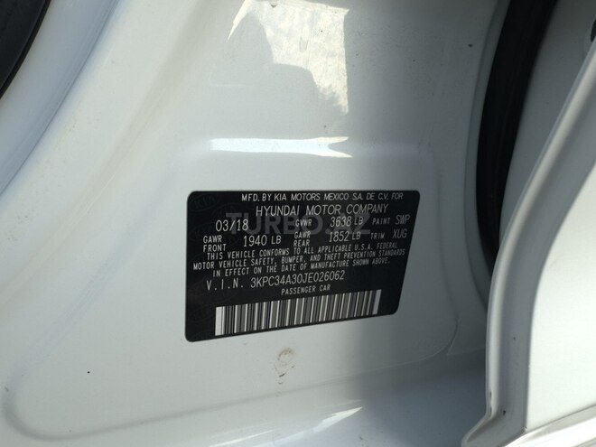 Hyundai Accent 2018, 139,000 km - 1.6 л - Bakı