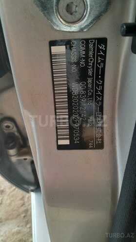 Mercedes C 200 2000, 250,000 km - 2.0 l - Beyləqan