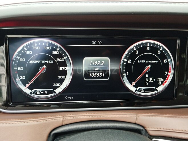 Mercedes S 63 AMG 2013, 105,500 km - 5.5 l - Bakı
