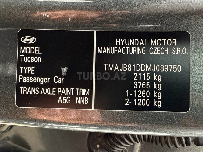 Hyundai Tucson 2021, 120,000 km - 2.0 l - Bakı