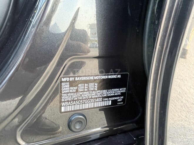 BMW 528 2016, 200,000 km - 2.0 l - Bakı