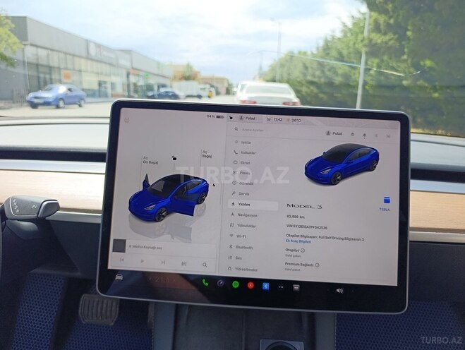 Tesla Model 3 2023, 62,900 km - 0.0 l - Bakı