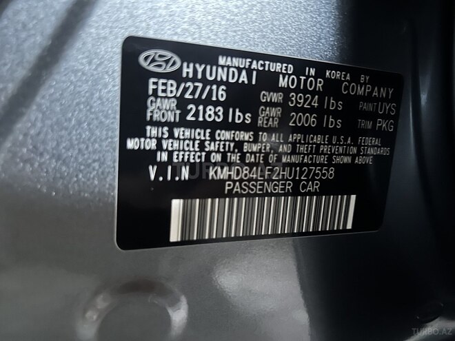 Hyundai Elantra 2016, 91,000 km - 2.0 л - Bakı