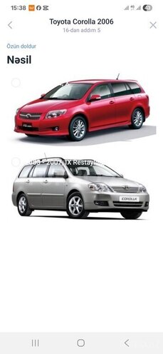 Toyota Corolla 2006, 174,122 km - 1.4 l - Bakı