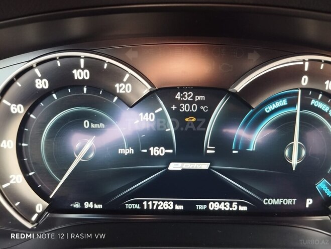 BMW 530e 2017, 117,263 km - 2.0 l - Bakı
