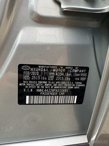 Hyundai Sonata 2023, 23,000 km - 1.6 l - Bakı