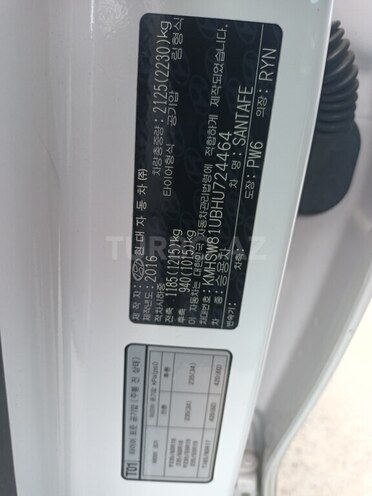 Hyundai Santa Fe 2016, 118,459 km - 2.0 l - Bakı