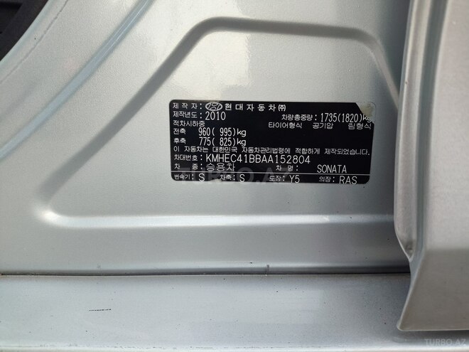 Hyundai Sonata 2010, 295,000 km - 2.0 l - Bakı