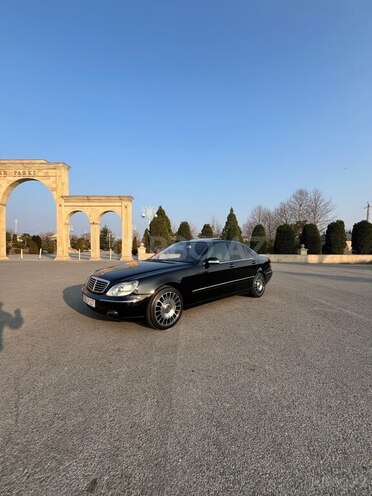 Mercedes S 320 2001, 444,444 km - 3.2 л - Bərdə