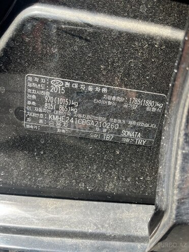 Hyundai Sonata 2015, 137,500 km - 2.0 l - Bakı