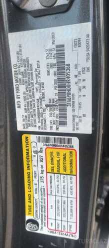 Ford Fusion (North America) 2017, 113,000 km - 1.5 l - Bakı