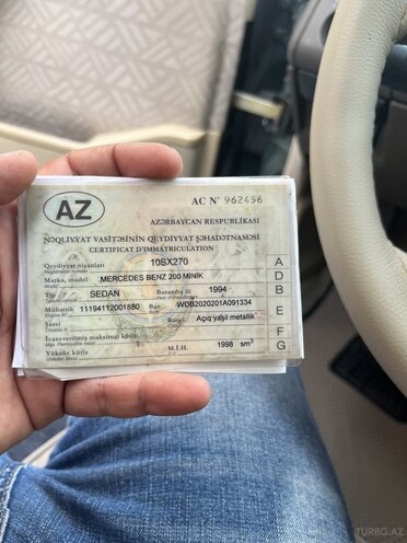 Mercedes C 200 1994, 460,000 km - 2.0 л - Bakı