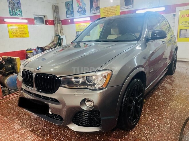 BMW X3 2017, 180,000 km - 2.0 l - Bakı