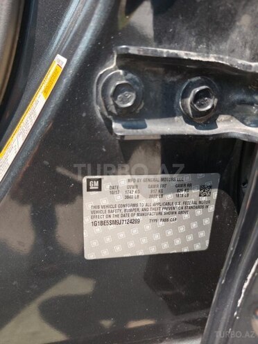 Chevrolet Cruze 2017, 128,000 km - 1.4 l - Ağdaş