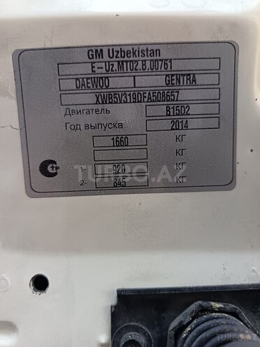 Daewoo Gentra 2014, 215,000 km - 1.5 l - Kürdəmir