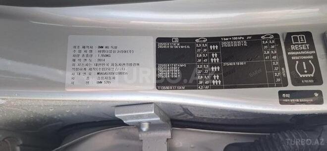 BMW 528 2014, 102,700 km - 2.0 l - Bakı