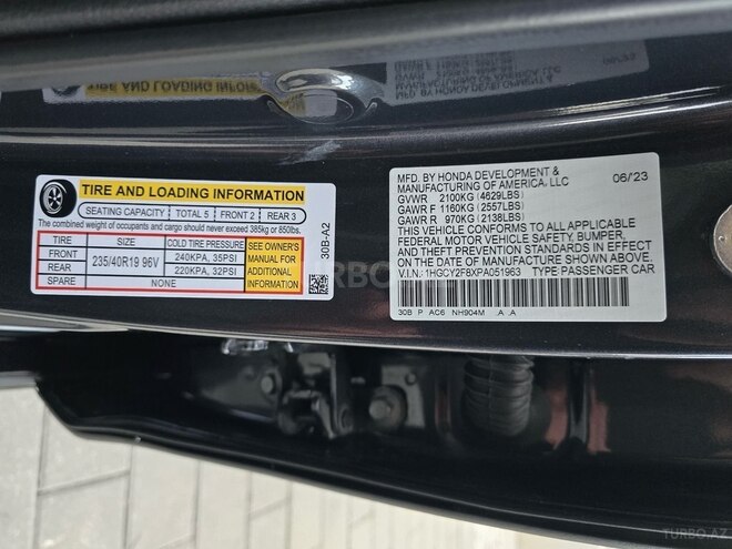 Honda Accord 2023, 36,000 km - 2.0 l - Bakı
