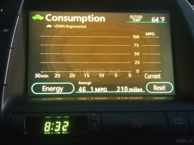 Toyota Prius 2007, 212,577 km - 1.5 l - Bakı