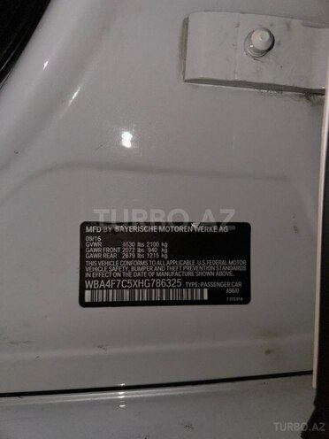 BMW 430 2016, 200,000 km - 2.0 л - Bakı