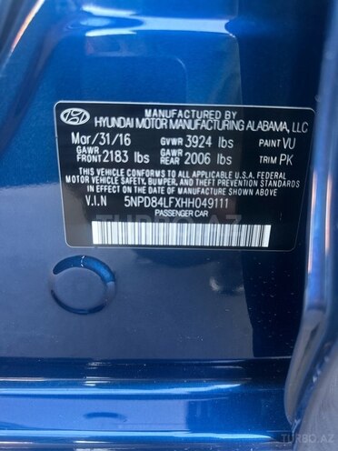 Hyundai Elantra 2016, 66,200 km - 2.0 l - Bakı