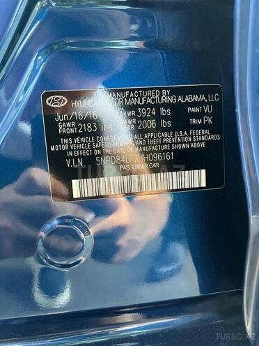 Hyundai Elantra 2016, 58,700 km - 2.0 l - Bakı