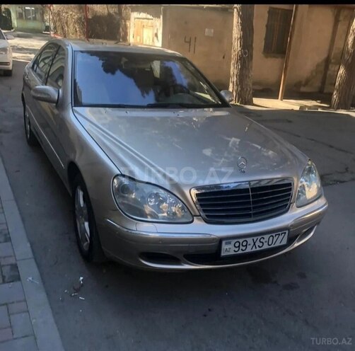 Mercedes S 350 4MATIC 2004, 123,786 km - 3.7 l - Bakı