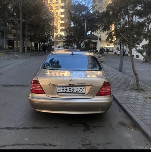 Mercedes S 350 4MATIC 2004, 123,786 km - 3.7 l - Bakı