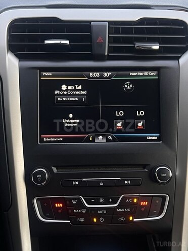 Ford Fusion (North America) 2016, 130,000 km - 1.5 л - Bakı
