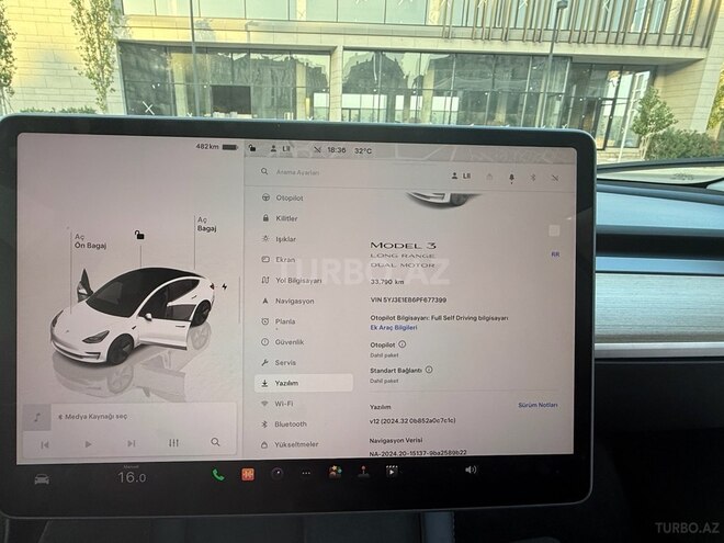 Tesla Model 3 2023, 33,000 km - 0.0 l - Bakı