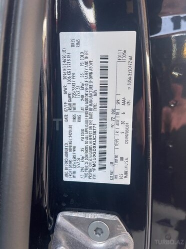 Ford Escape 2019, 98,000 km - 1.5 l - Bakı