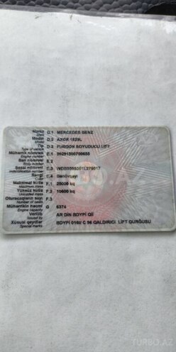 Mercedes Axor 1829 2007, 642,000 km - 6.4 л - Bakı