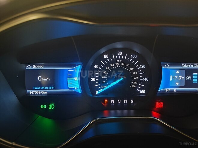 Ford Fusion (North America) 2017, 147,500 km - 1.5 l - Gəncə