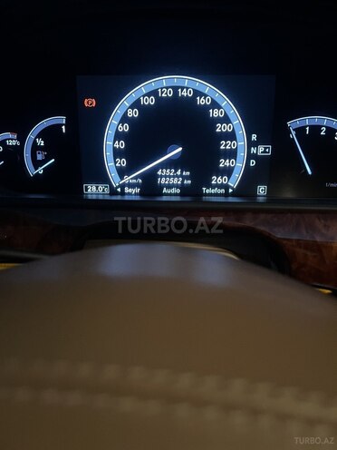 Mercedes S 550 2010, 184,000 km - 5.5 l - Bakı