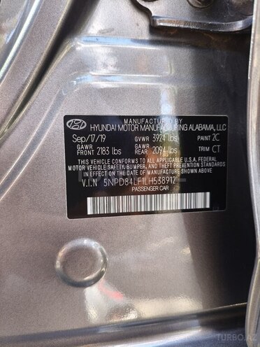 Hyundai Elantra 2020, 52,612 km - 2.0 л - Bakı