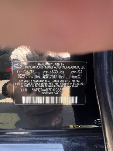 Hyundai Sonata 2015, 157,000 km - 2.0 l - Bakı