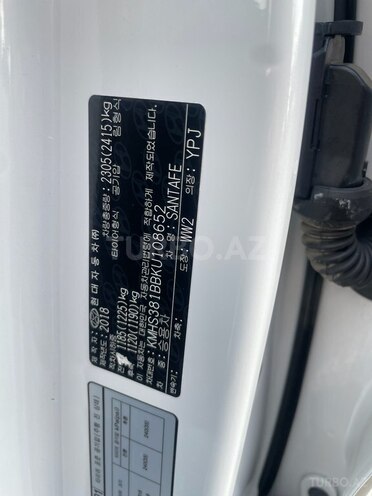 Hyundai Santa Fe 2019, 165,000 km - 2.0 l - Bakı