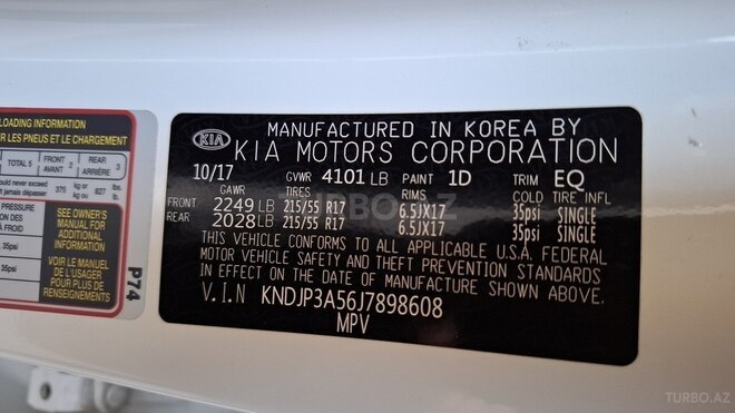 Kia Soul 2017, 128,426 km - 2.0 л - Bakı