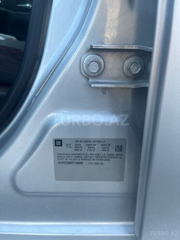 Chevrolet Cruze 2015, 210,200 km - 1.4 л - Bakı
