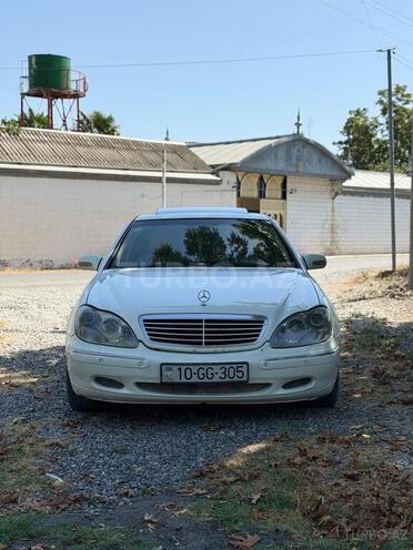 Mercedes S 320 2002, 328,142 km - 3.2 l - Bakı