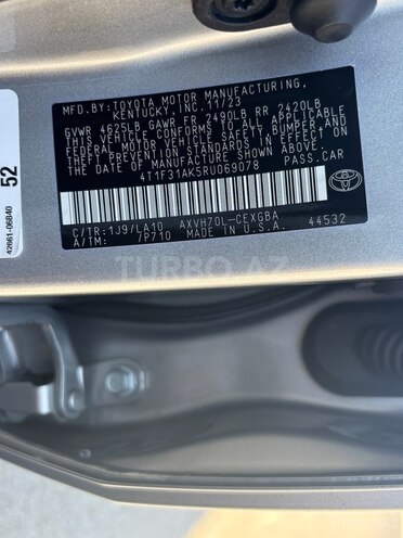 Toyota Camry 2023, 14,000 km - 2.5 l - Bakı