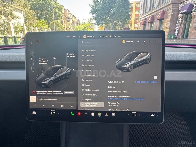Tesla Model 3 2024, 7,696 km - 0.0 l - Bakı