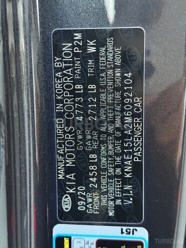 Kia Stinger 2021, 123,839 km - 2.0 l - Gəncə