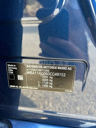 BMW 530e 2022, 92,900 km - 2.0 l - Bakı